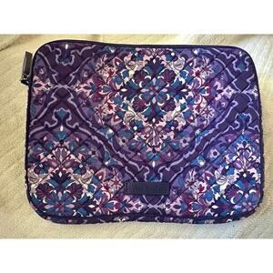 Vera Bradley Iconic Tablet Sleeve - Regal Rosette - Retired Pattern - New